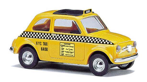 070-48732 - H0 - Fiat 500 US Taxi